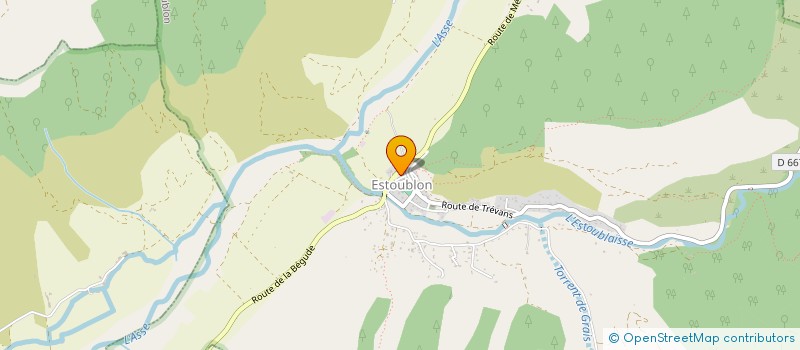 localisation de l'entreprise MADAME LEA BEVING  ESTOUBLON