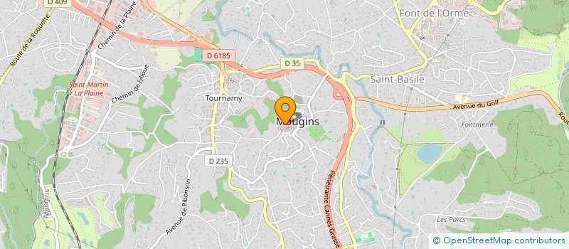 localisation de l'entreprise MADAME LEA BIANCO à MOUGINS