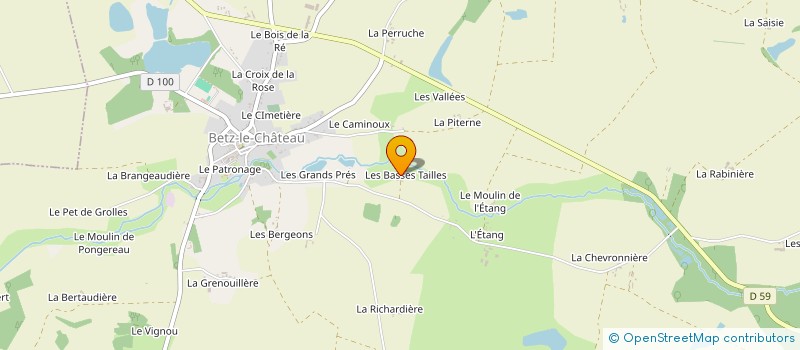 localisation de l'entreprise MADAME LEA BIET à BETZ-LE-CHATEAU