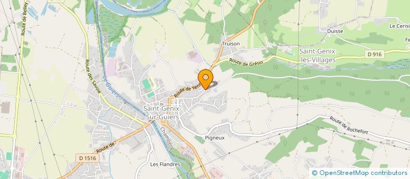 localisation de l'entreprise MADAME LEA BIGINI  SAINT-GENIX-LES-VILLAGES