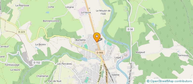 localisation de l'entreprise MADAME LEA BIGOT à COURPIERE