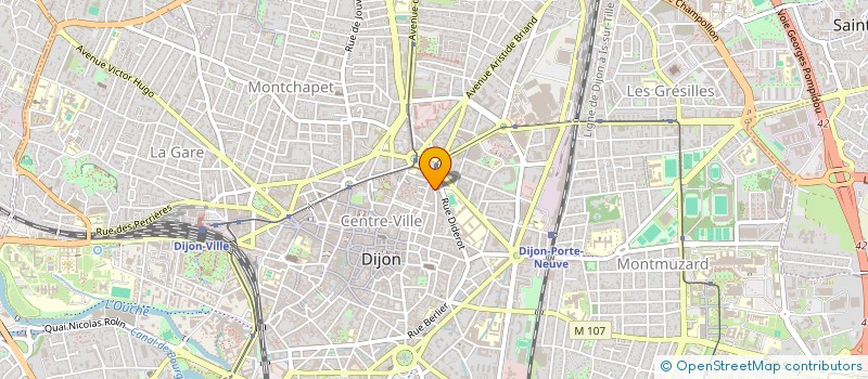 localisation de l'entreprise MADAME LEA BILLIARD à DIJON