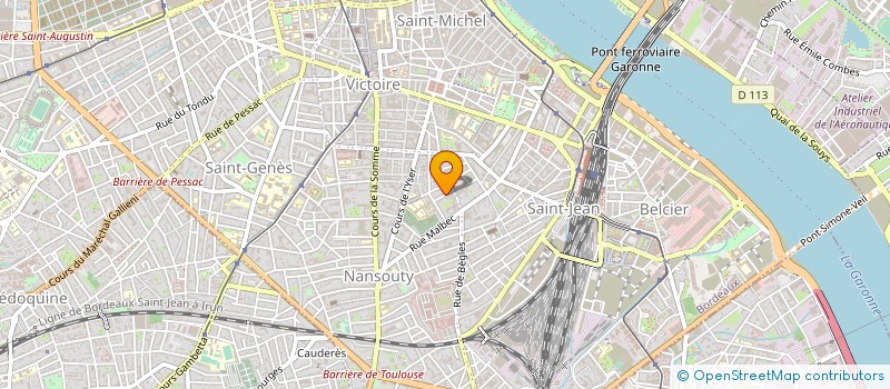 localisation de l'entreprise MADAME LEA BILLOT  BORDEAUX