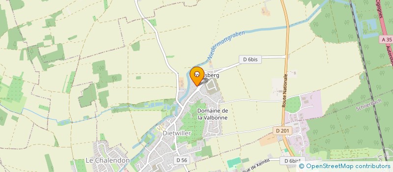 localisation de l'entreprise MADAME LEA BIRR  DIETWILLER