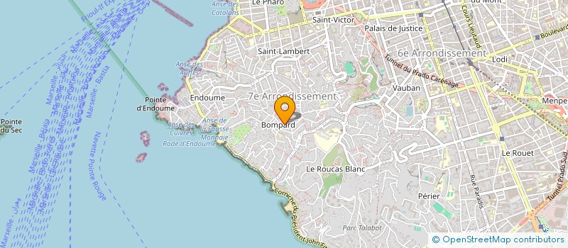 localisation de l'entreprise MADAME LEA BIZALION  MARSEILLE
