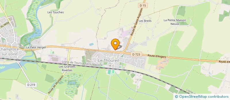 localisation de l'entreprise MADAME LEA BLAIN  SAINT-GERMAIN-DES-PRES