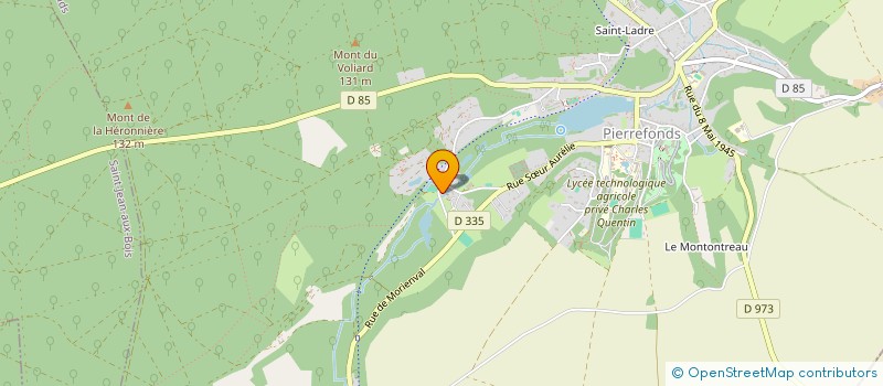 localisation de l'entreprise MADAME LEA BLANCHART  PIERREFONDS