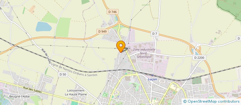 localisation de l'entreprise MADAME LEA BLANCHET à LUCON