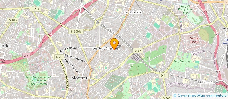 localisation de l'entreprise MADAME LEA BLASCO à MONTREUIL