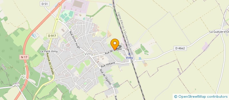 localisation de l'entreprise MADAME LEA BOETS  VIMY