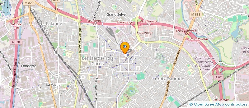 localisation de l'entreprise MADAME LEA BONNEFOY à TOULOUSE