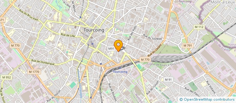 localisation de l'entreprise MADAME LEA BOULINGUEZ  TOURCOING