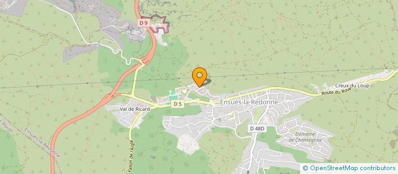 localisation de l'entreprise MADAME LEA BOULME  ENSUES-LA-REDONNE