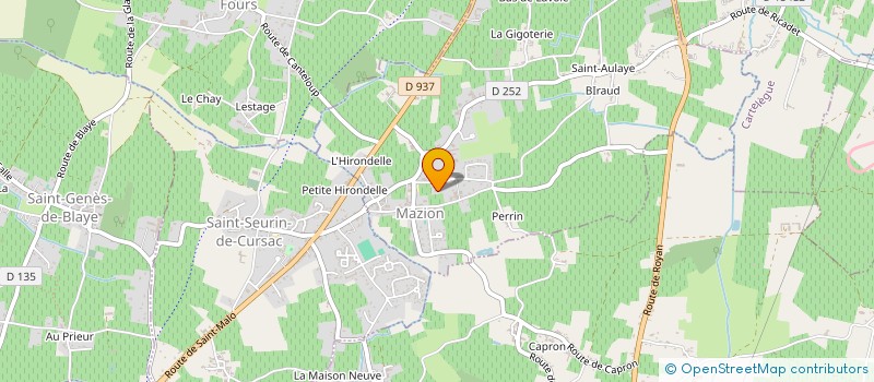 localisation de l'entreprise MADAME LEA BOULOC  MAZION