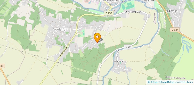 localisation de l'entreprise MADAME LEA BOUOUDEN  VOULANGIS