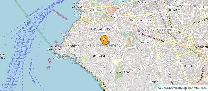 localisation de l'entreprise MADAME LEA BOURGOIS à MARSEILLE