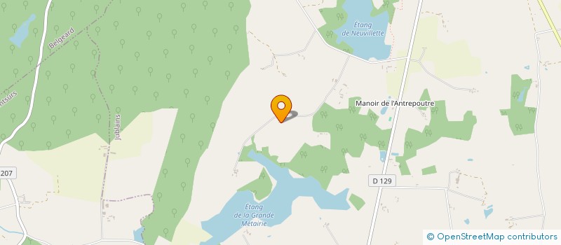 localisation de l'entreprise MADAME LEA BOURNEUF  JUBLAINS