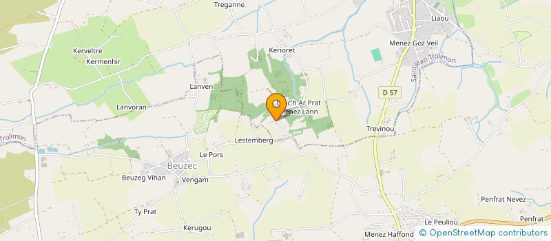 localisation de l'entreprise MADAME LEA BOUROULLEC à PLOMEUR