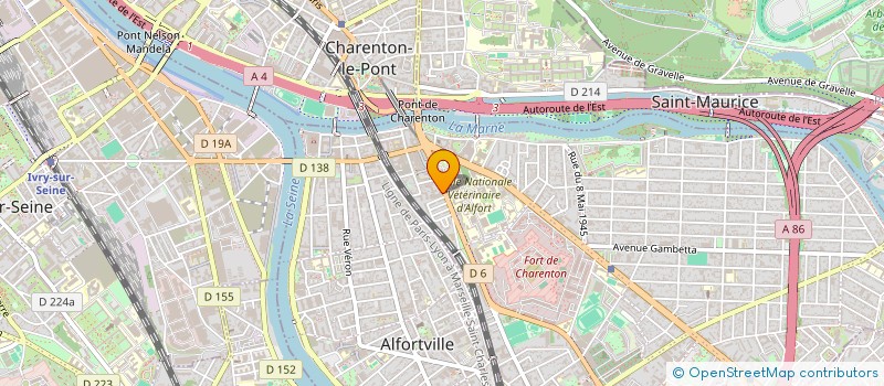 localisation de l'entreprise MADAME LEA BOUSLAH à MAISONS-ALFORT