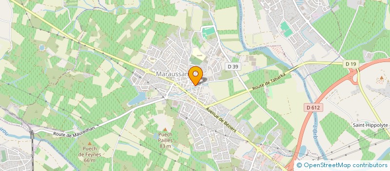 localisation de l'entreprise MADAME LEA BOUSSAC  MARAUSSAN