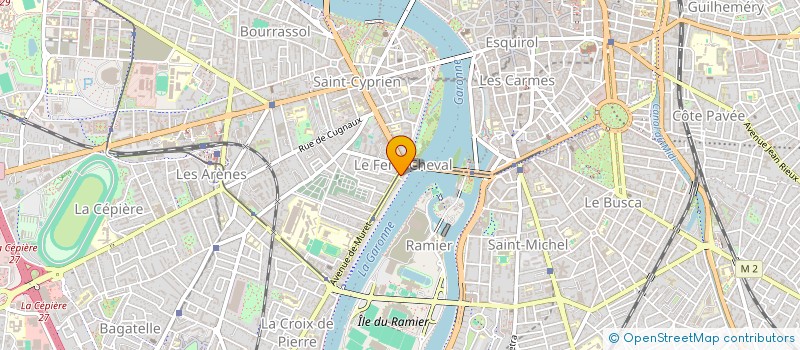localisation de l'entreprise MADAME LEA BOUSSION à TOULOUSE