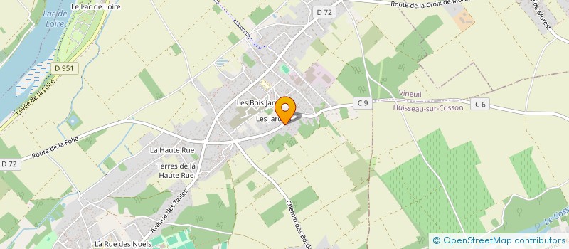 localisation de l'entreprise MADAME LEA BOUTARD à VINEUIL