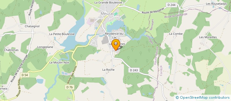 localisation de l'entreprise MADAME LEA BOUTET à LA PORCHERIE