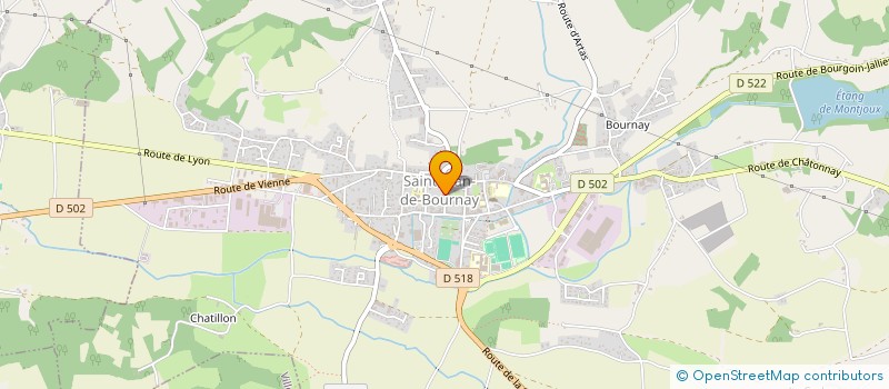 localisation de l'entreprise MADAME LEA BOUTTE  SAINT-JEAN-DE-BOURNAY