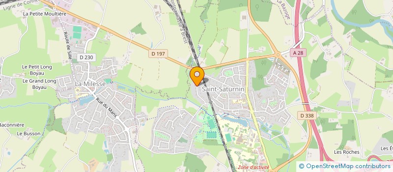 localisation de l'entreprise MADAME LEA BOYAUX à SAINT-SATURNIN
