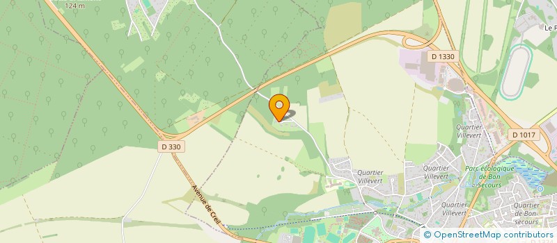 localisation de l'entreprise MADAME LEA BRAGHIERI  SENLIS