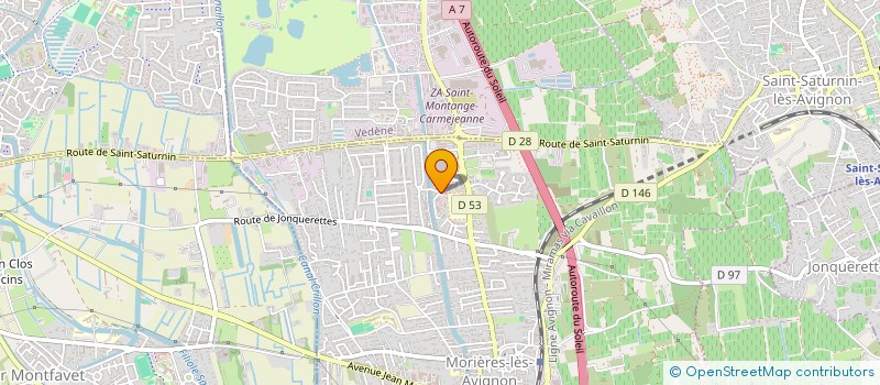 localisation de l'entreprise MADAME LEA BRENIERE  MORIERES-LES-AVIGNON