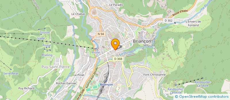 localisation de l'entreprise MADAME LEA BROC à BRIANCON