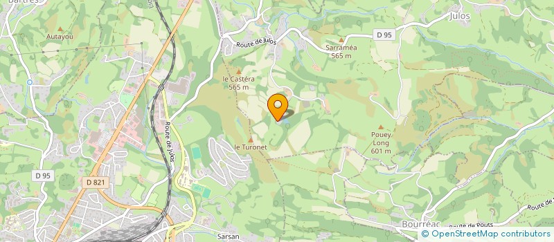 localisation de l'entreprise MADAME LEA BROISAT  JULOS