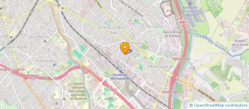 localisation de l'entreprise MADAME LEA BRUNDU à TOULOUSE