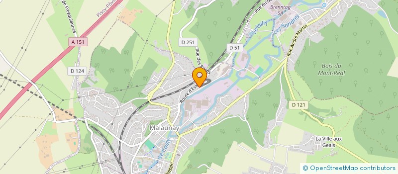 localisation de l'entreprise MADAME LEA BRUSSEAUX à MALAUNAY