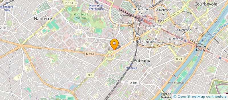 localisation de l'entreprise MADAME LEA BUENDE TCHIENDJOU  PUTEAUX