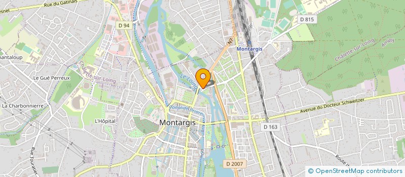 localisation de l'entreprise MADAME LEA BUFFET à MONTARGIS