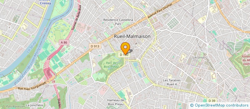 localisation de l'entreprise MADAME LEA BUHAGIAR à RUEIL-MALMAISON