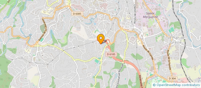 localisation de l'entreprise MADAME LEA BUISSONNIER  GRASSE