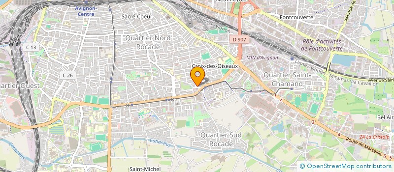 localisation de l'entreprise MADAME LEA BUITRAGO  AVIGNON