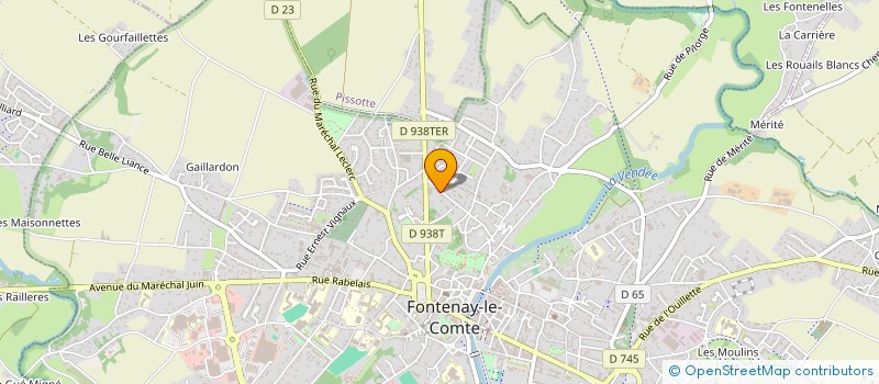 localisation de l'entreprise MADAME LEA CACHOT à POITIERS