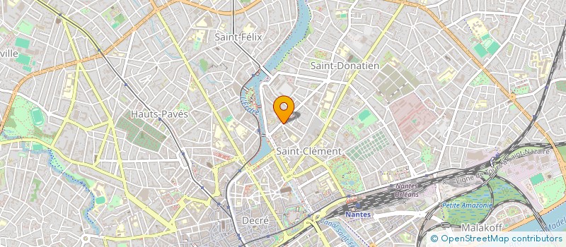 localisation de l'entreprise MADAME LEA CAIVEAU à NANTES