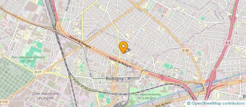 localisation de l'entreprise MADAME LEA CAMINADE  BOBIGNY