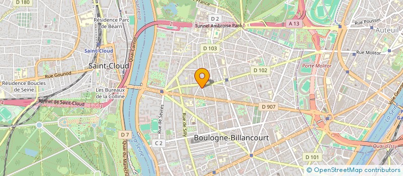 localisation de l'entreprise MADAME LEA CAMPILLO à BOULOGNE-BILLANCOURT