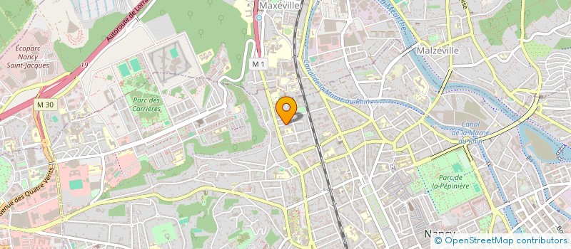 localisation de l'entreprise MADAME LEA CANDAT  NANCY