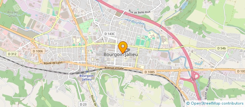 localisation de l'entreprise MADAME LEA CAPEL  BOURGOIN-JALLIEU