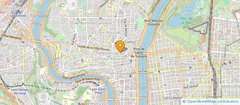 localisation de l'entreprise MADAME LEA CAPRARRO à LYON