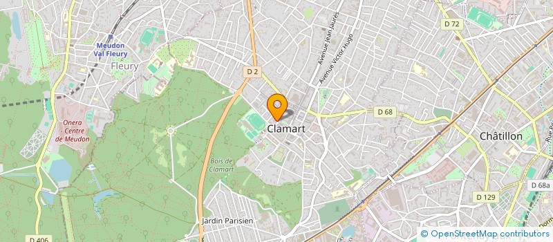localisation de l'entreprise MADAME LEA CARDOSO à CLAMART