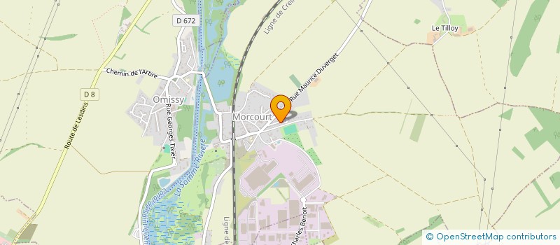 localisation de l'entreprise MADAME LEA CARDOT à SAINT-QUENTIN