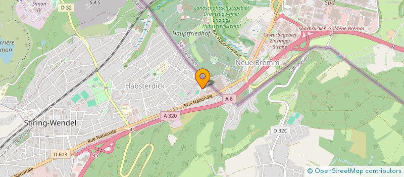 localisation de l'entreprise MADAME LEA CARDUCCIO  STIRING-WENDEL